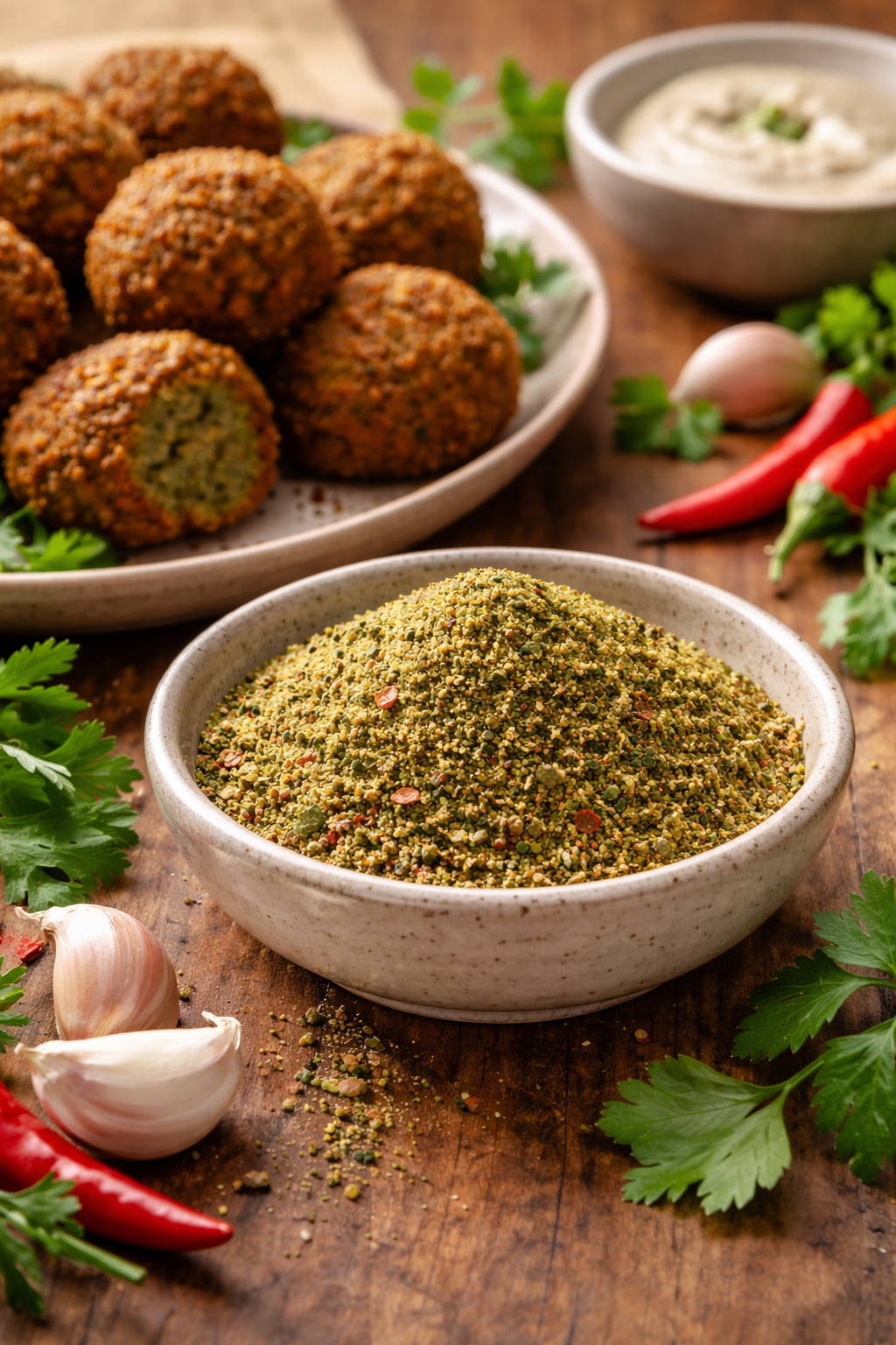 Zhoug – Jemenitisches Power-Gewürz mit Paprika, Knoblauch & Kräutern