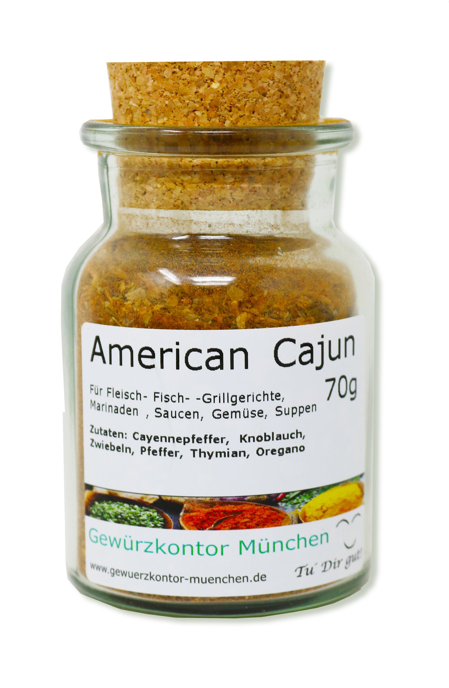 American Cajun 70g glas