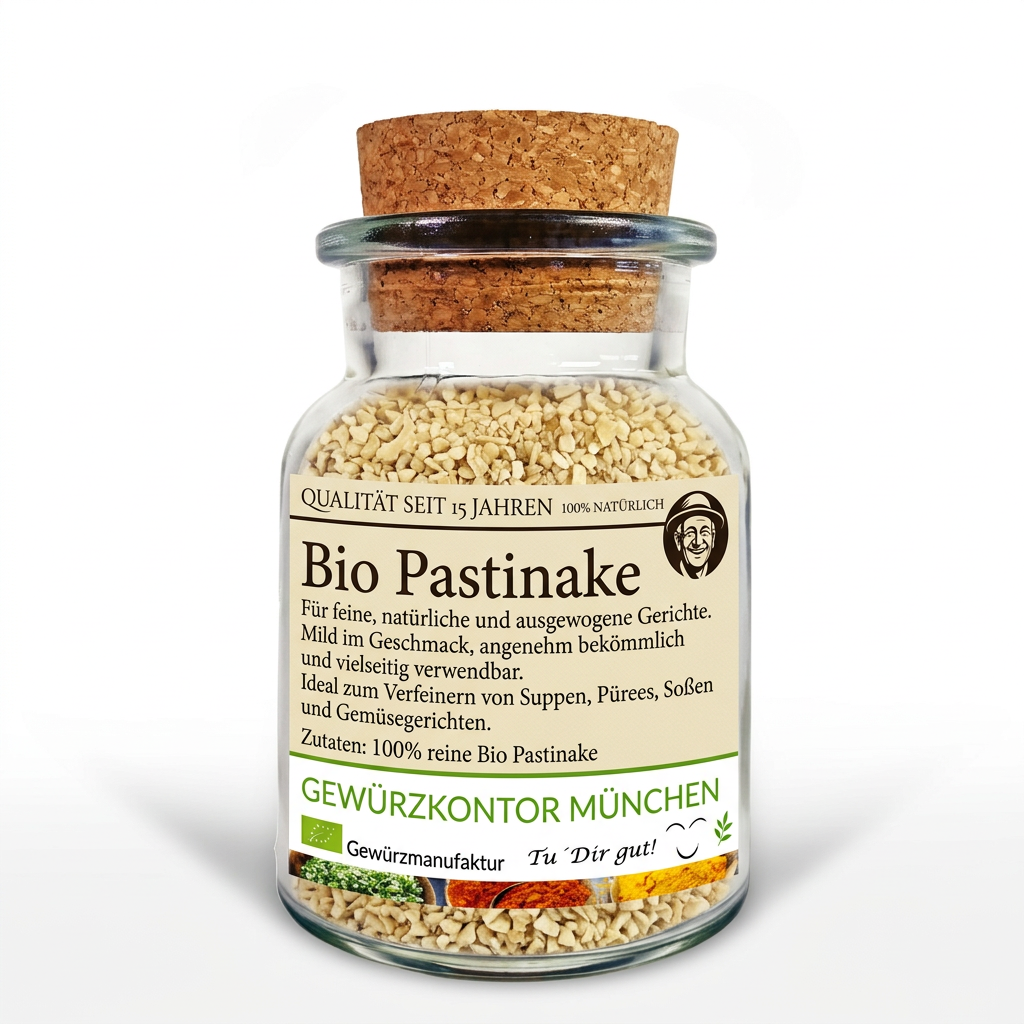 Bio Pastinake im Glas