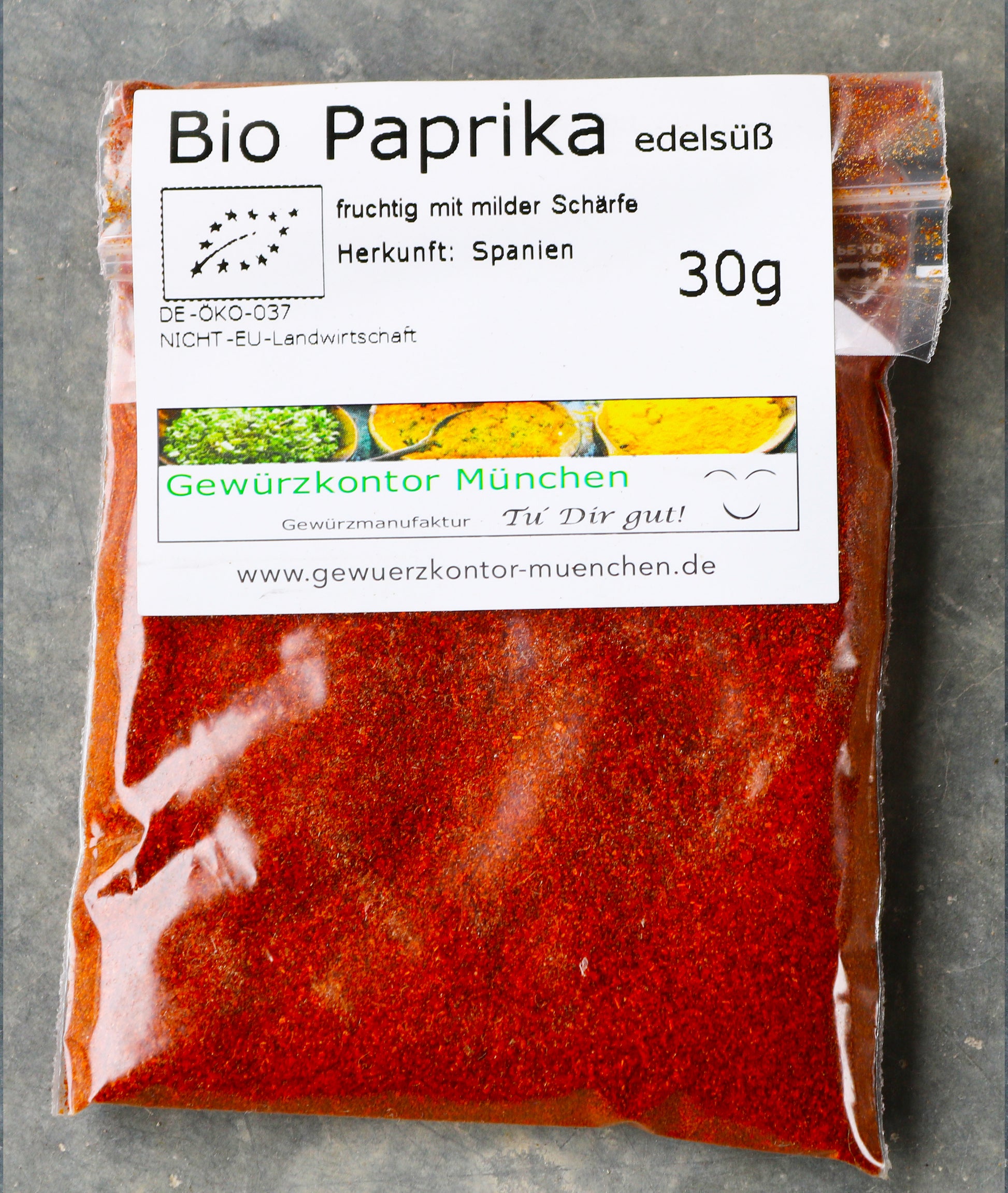 Bio Paprika Edelsüß