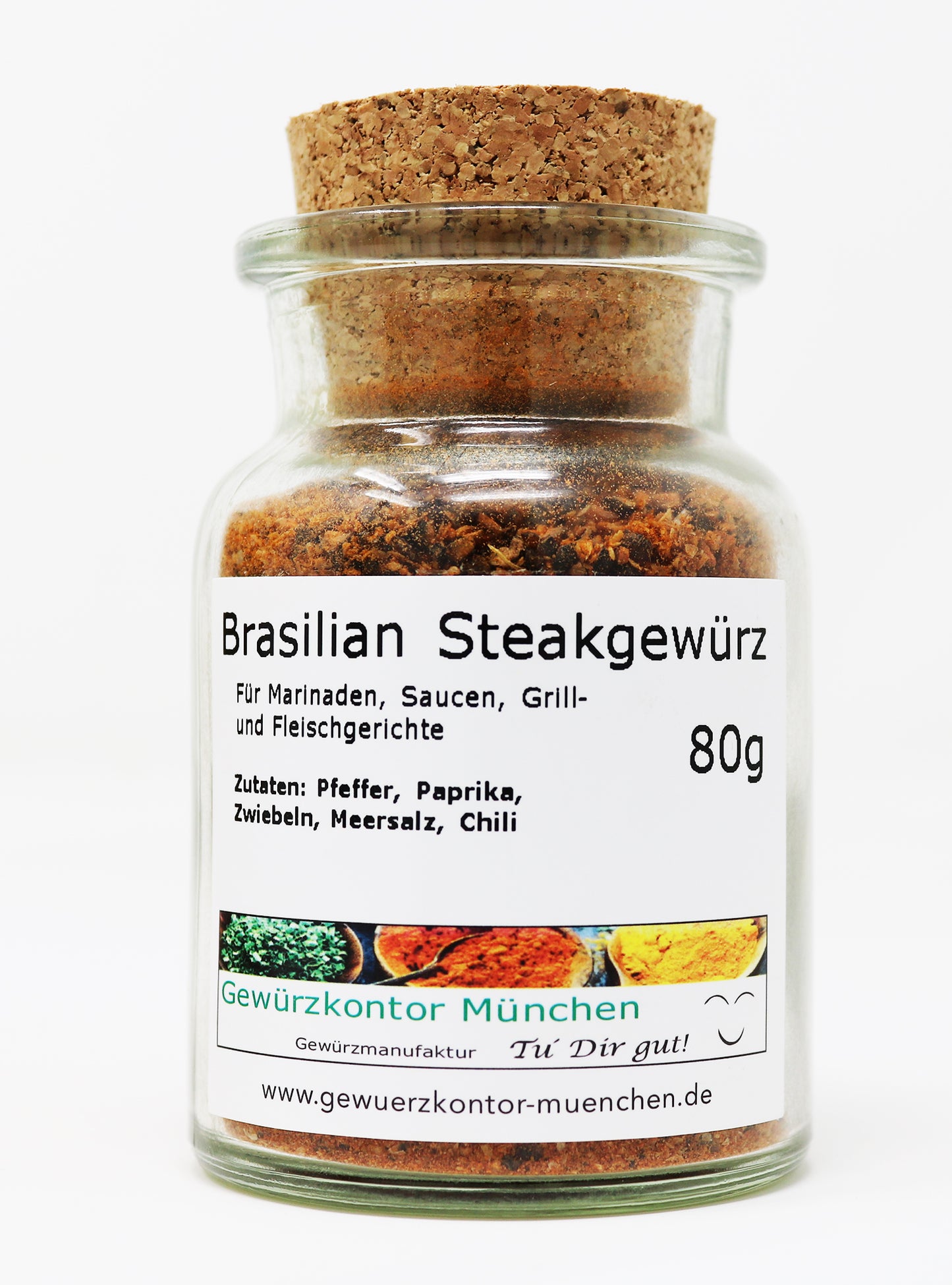 Brasilian Steakgewürz 80g glas