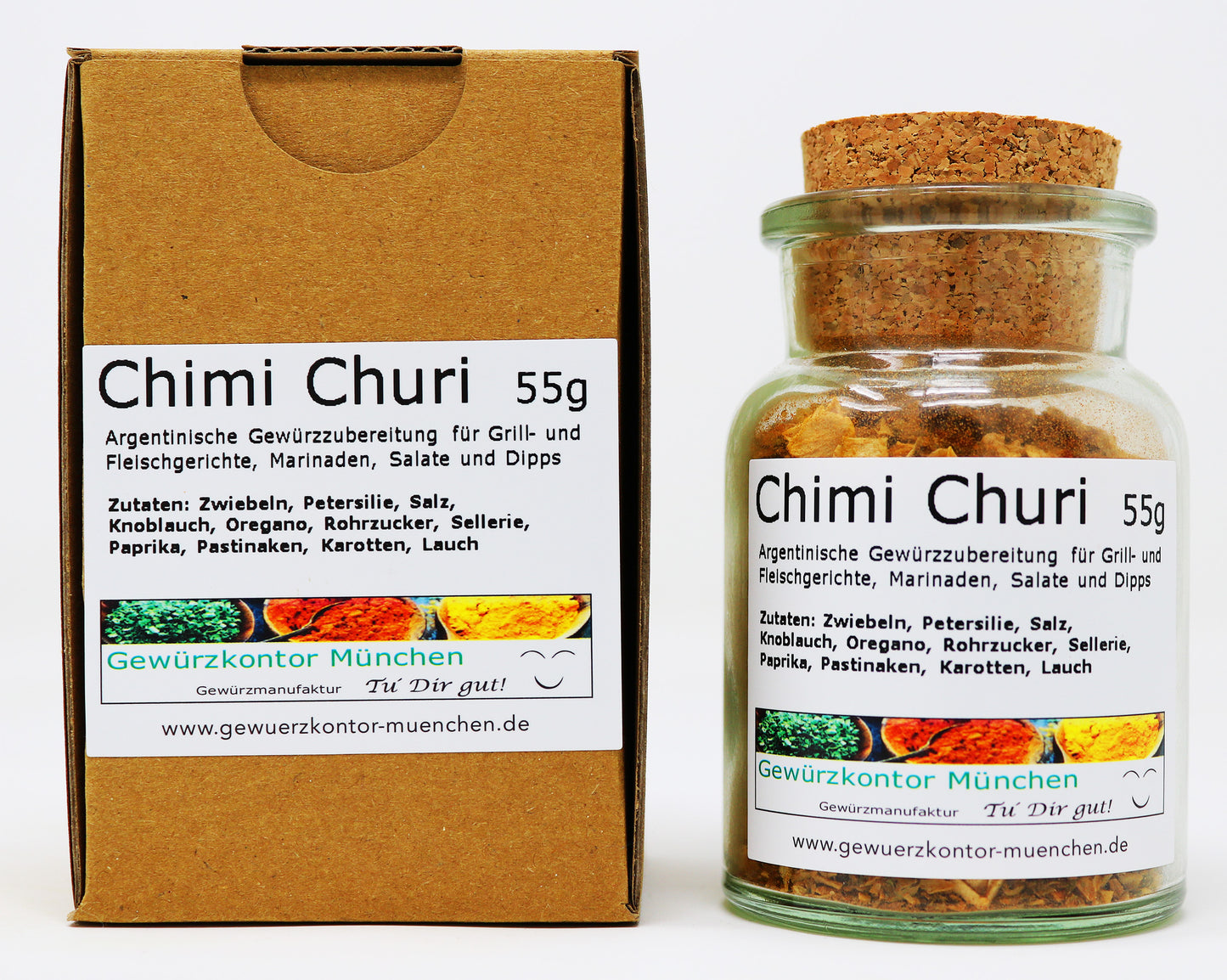 Chimi Churi 55g Glas + Karton