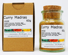 Curry Madras mild 60g Glas+karton