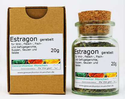 Estragon 20g Glas+ Karton