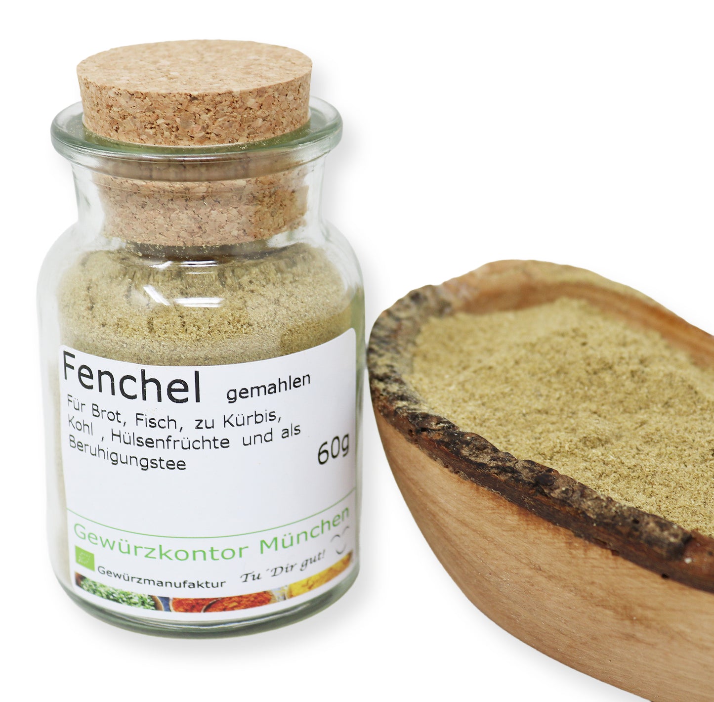 Fenchel gemahlen 60g Glas-1