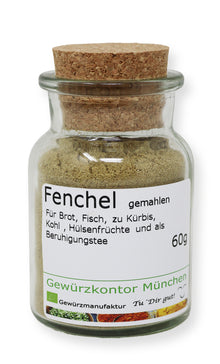 Fenchel gemahlen 60g Glas