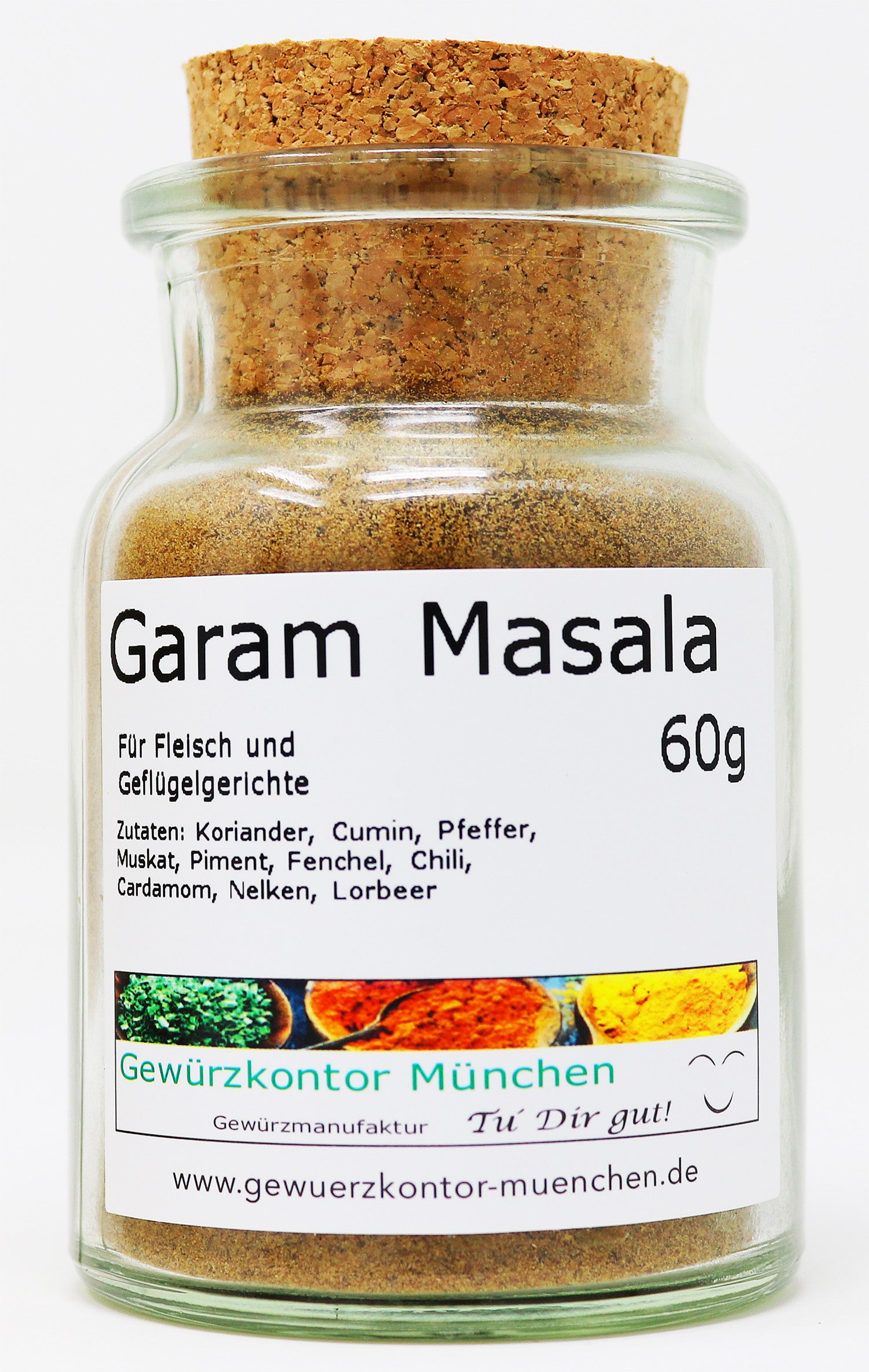 Garam Masala 60g Glas
