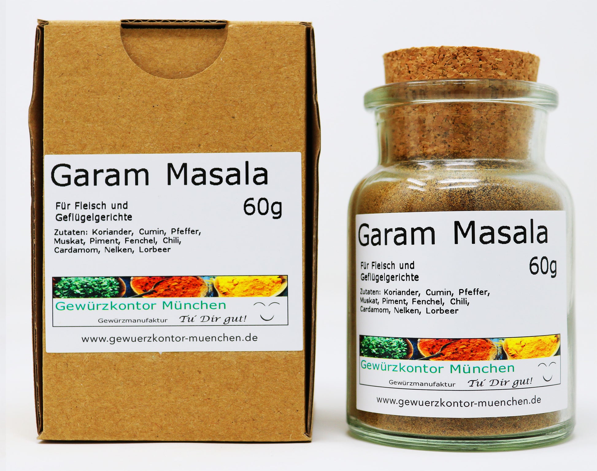 Garam Masala 60g Glas+ Karton
