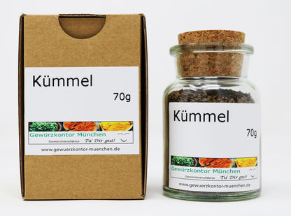 Kümmel Ganz 70g Glas-karton