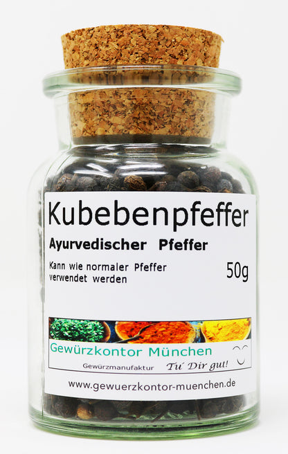 Kubebenpfeffer 50g Glas