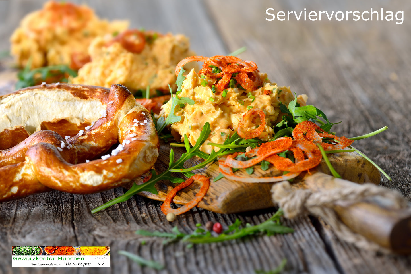 Obatzter Serviervorschlag