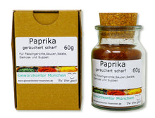 Paprika geruchert scharf 60g glas karton
