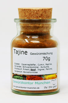 Tajinegewürz 70g glas