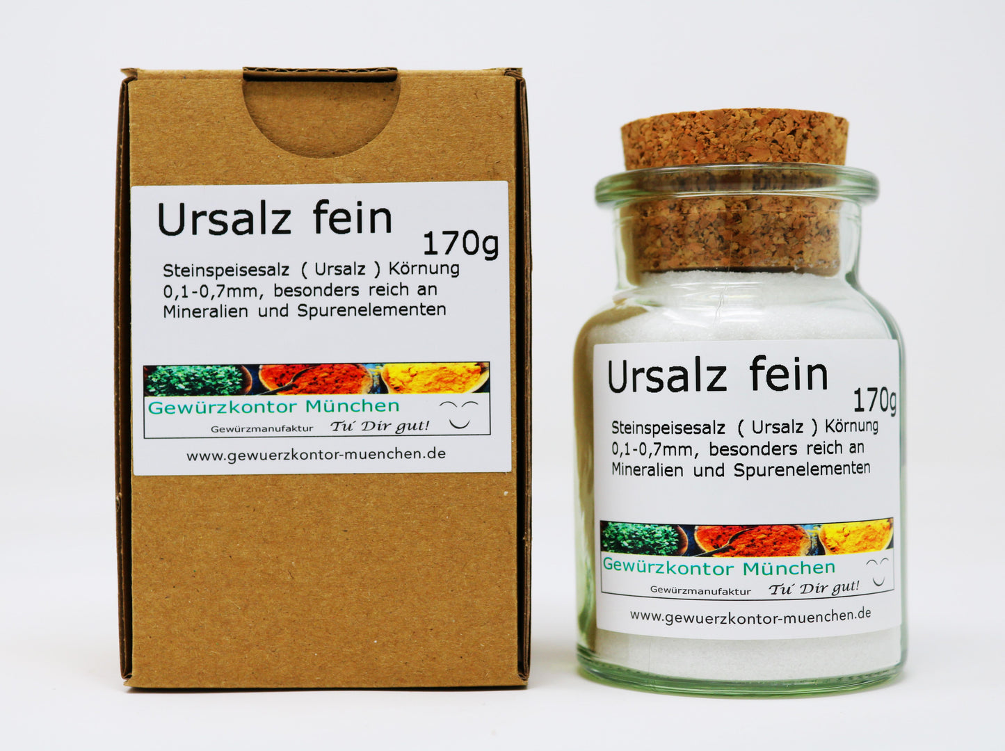 Ursalz Fein 170g Glas und Karton
