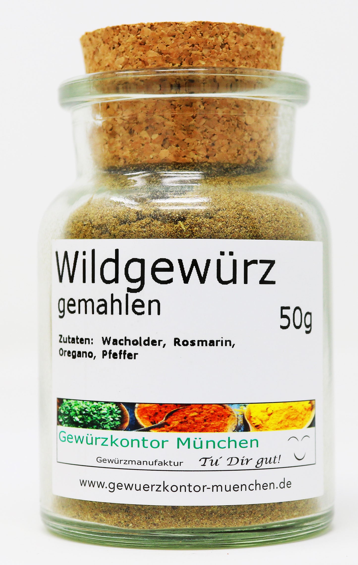 Wildgewürz gemahlen 50g Glas