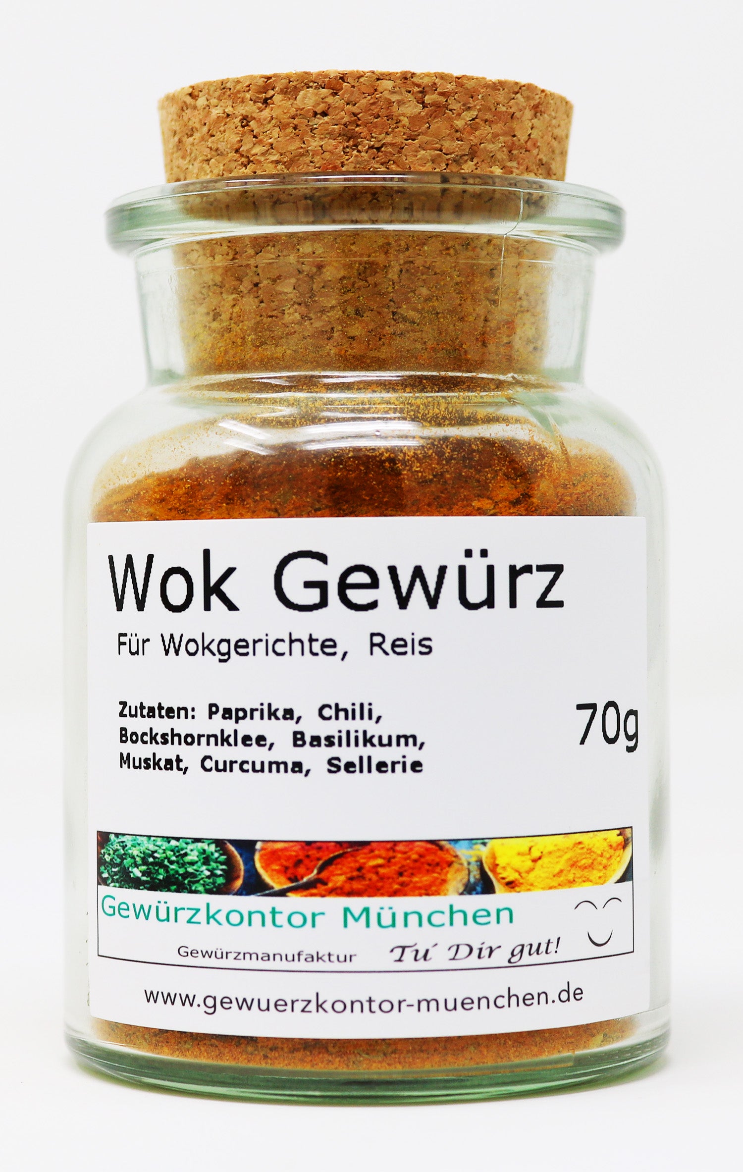 Wok Gewürz 70g Glas