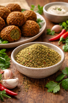 Zhoug – Jemenitisches Power-Gewürz mit Paprika, Knoblauch & Kräutern