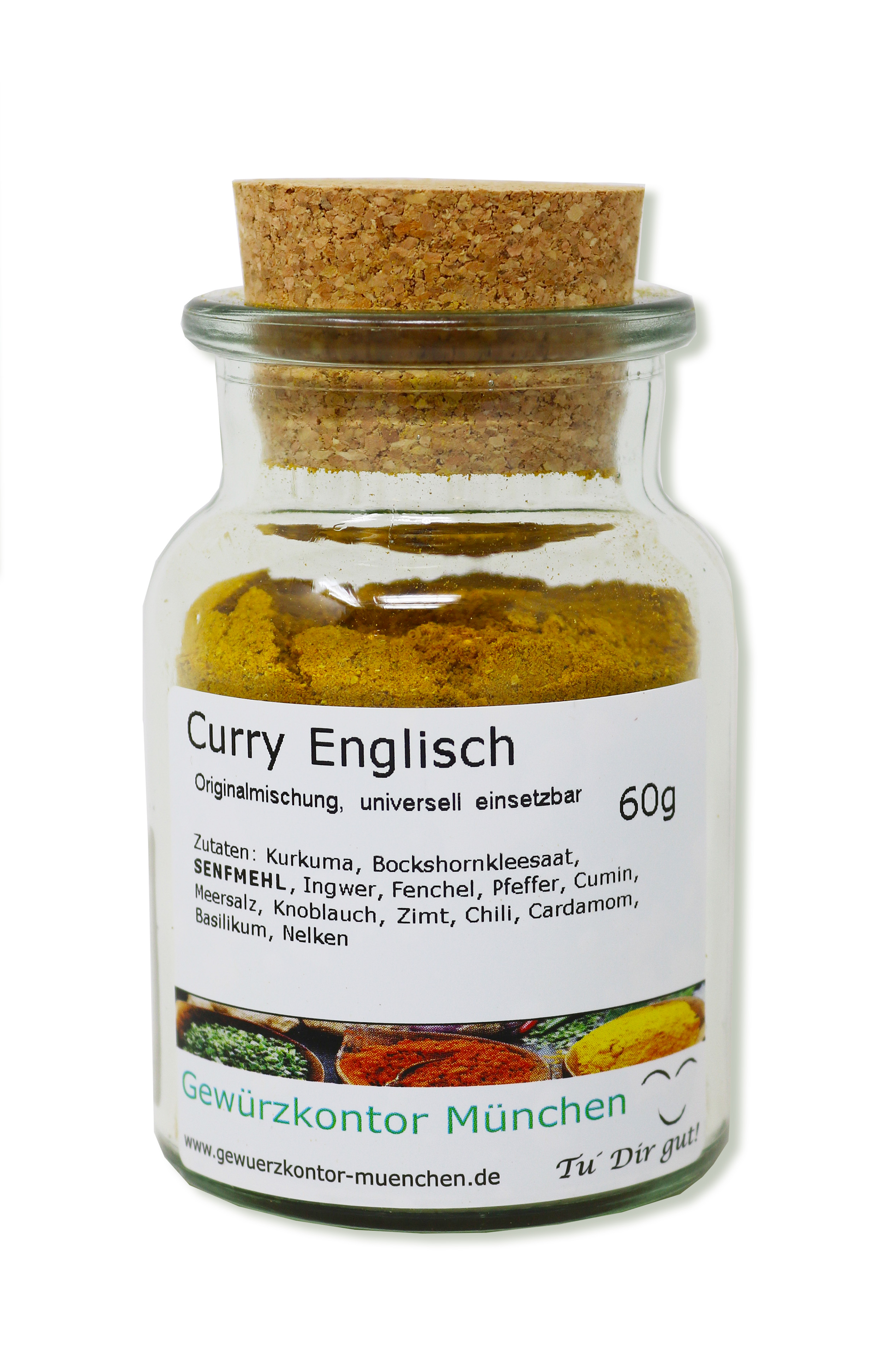 Curry Englisch 60g im Glas