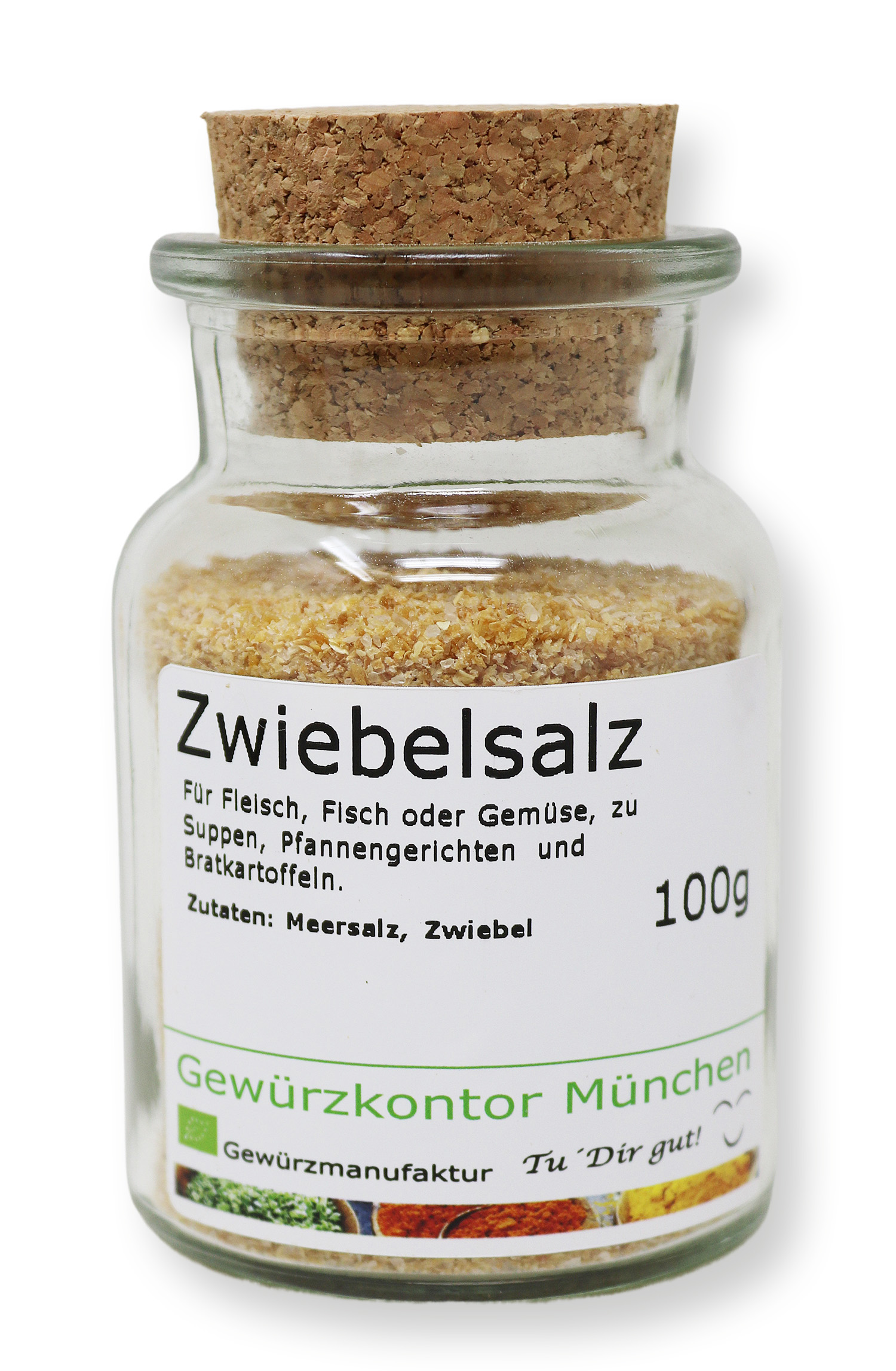Zwiebelsalz 100g im Glas