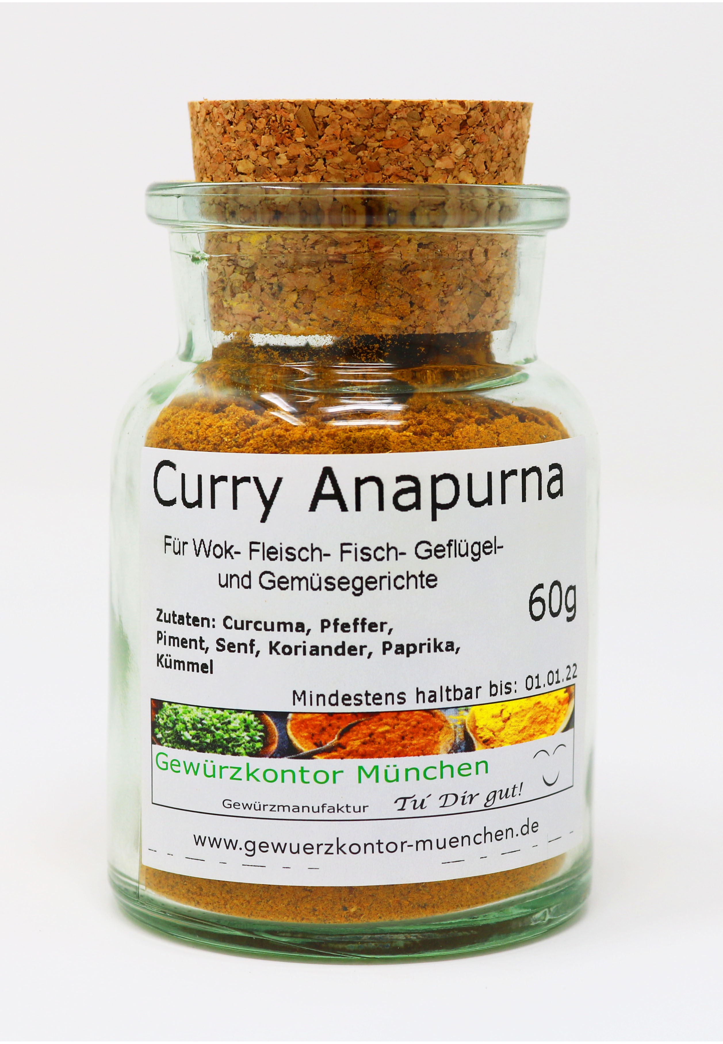 Curry Anapurna 60g im Glas