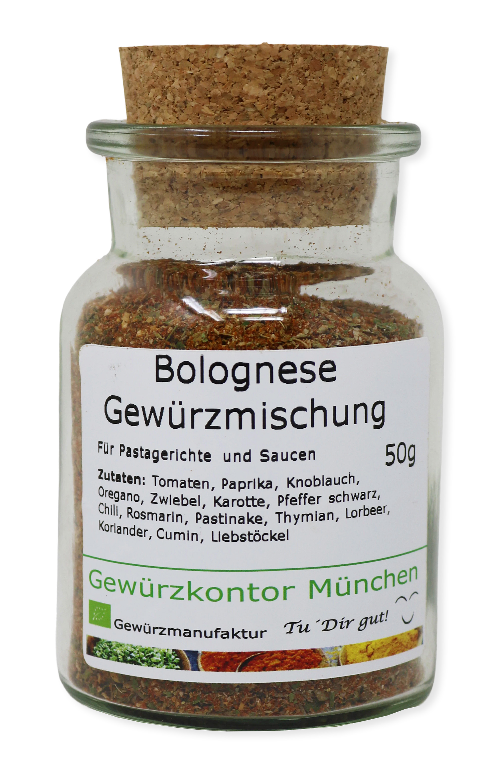 Spaghetti Bolognese Gewürzmischung 50g Glas