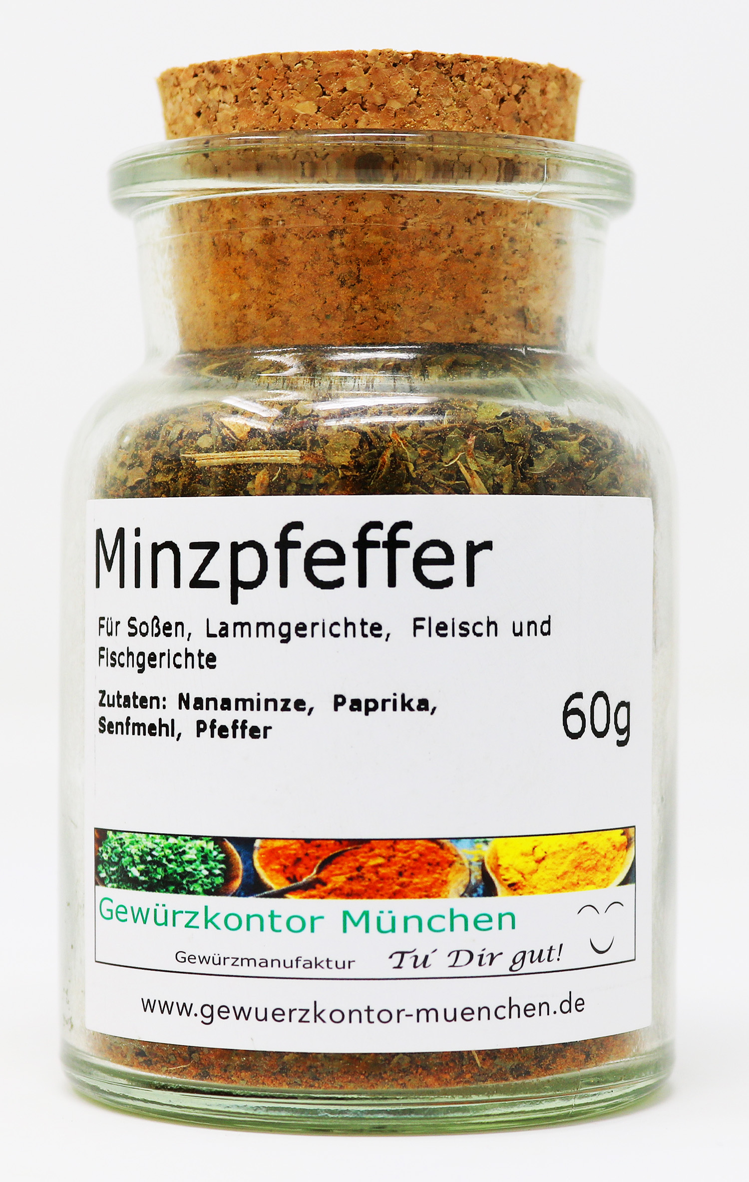 Minzpfeffer 60g im Glas