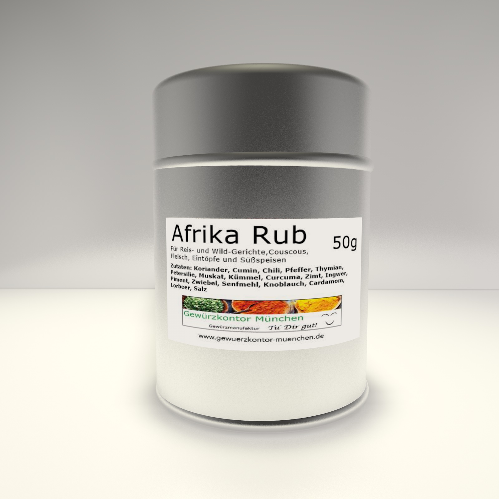 African Rub 50g im Streuer