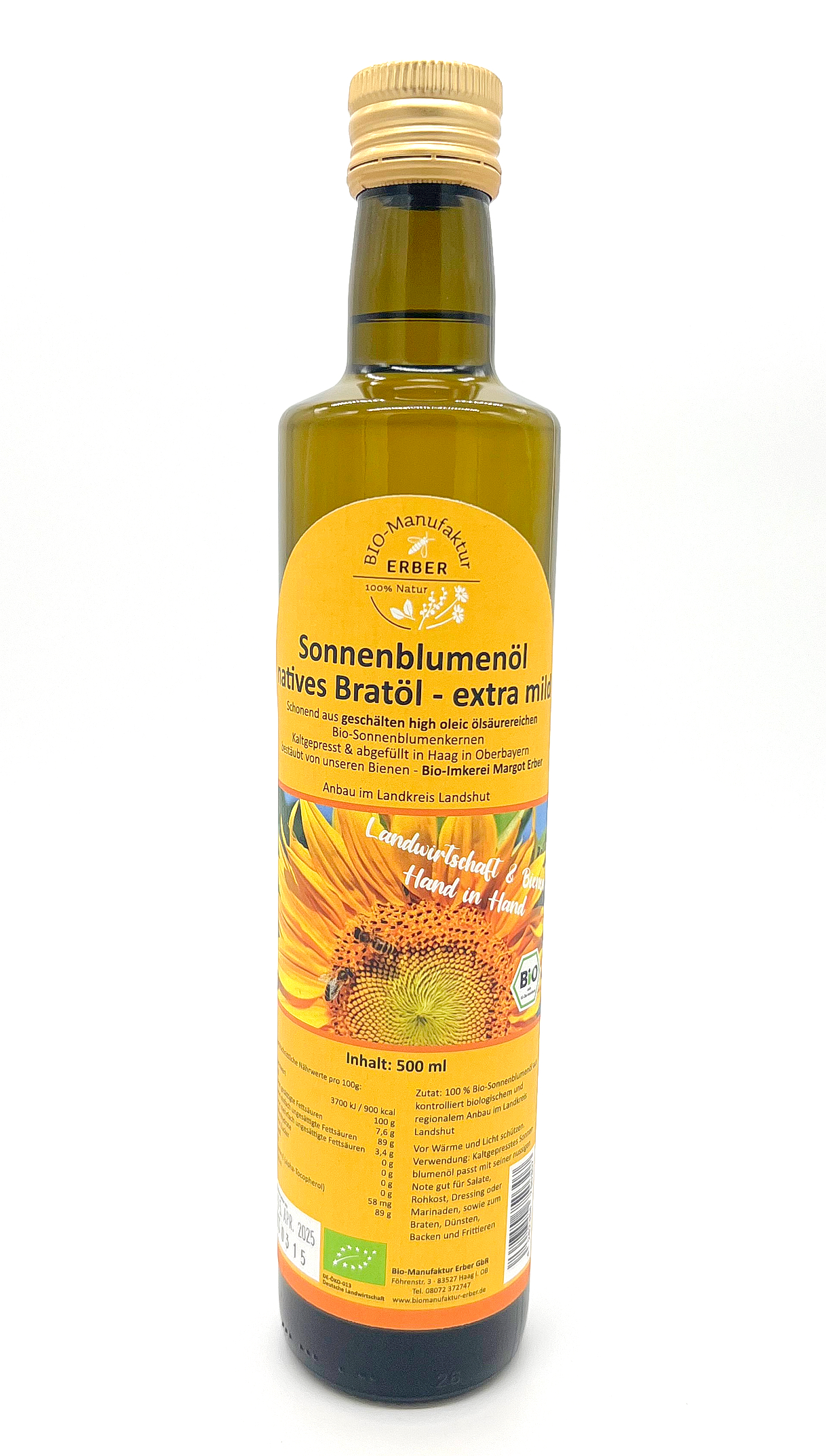 Bio-Leindotteröl 100 ml