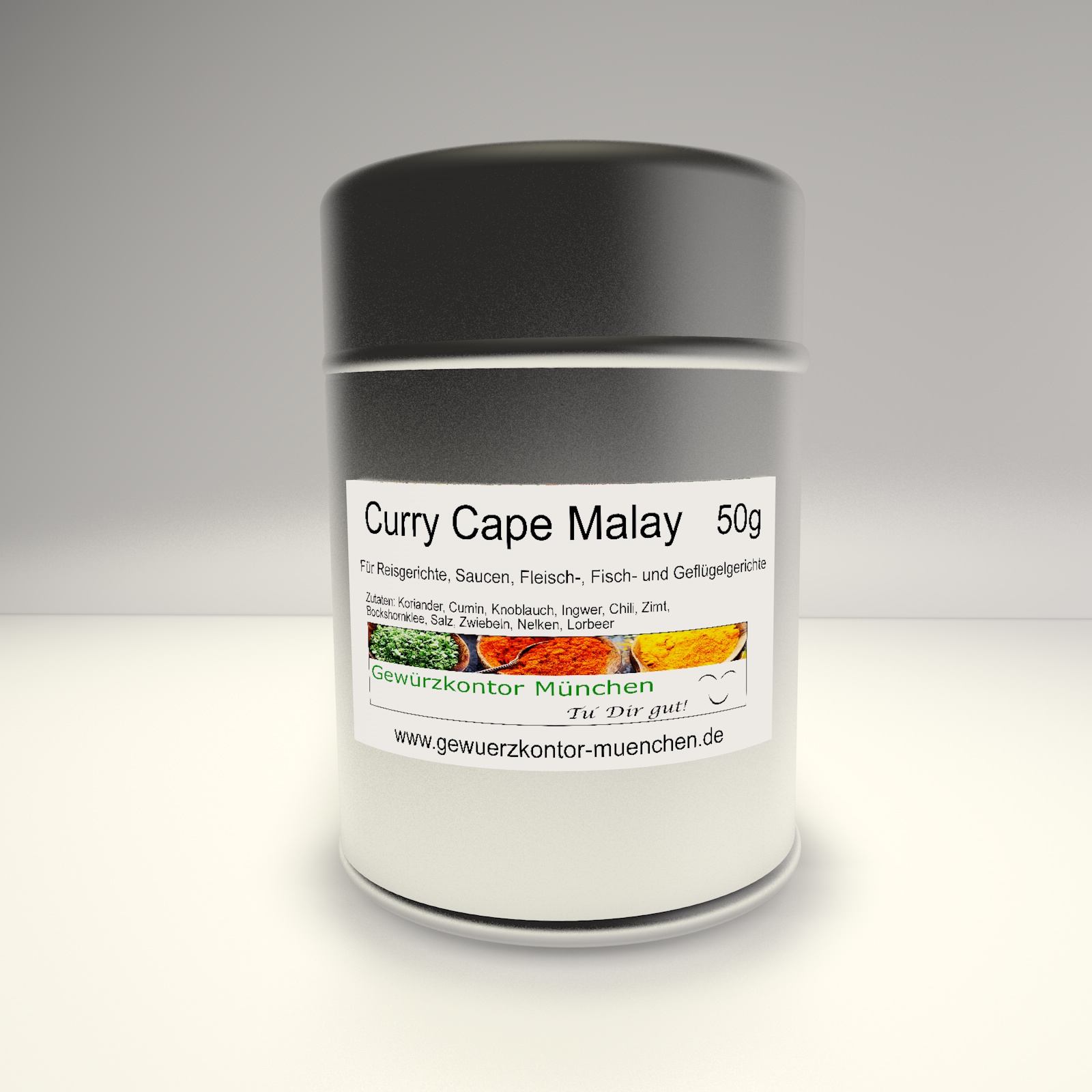 Curry Cape Malay 50g im Streuer