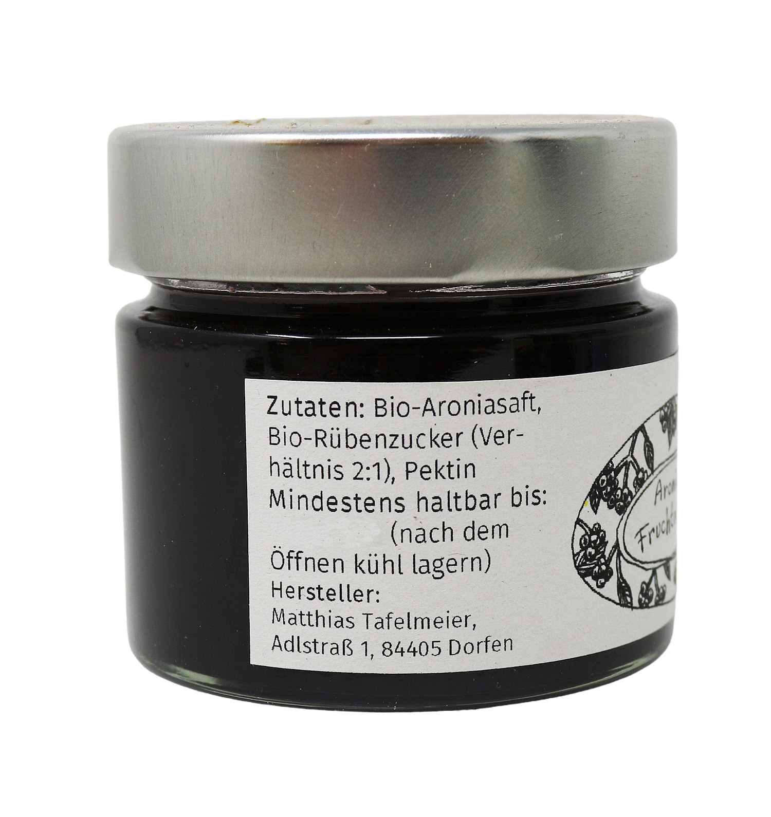 Adlstraß Bio Aronia Fruchtaufstrich